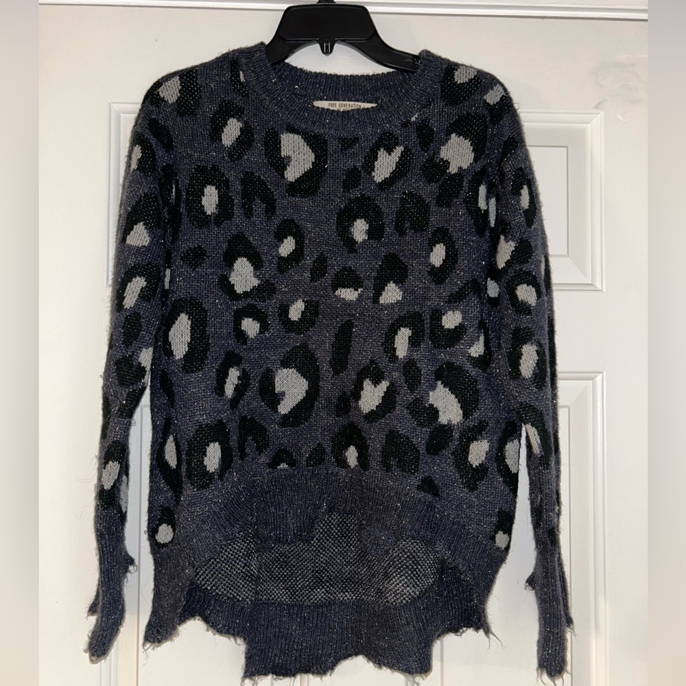 Free Generation Ceetah Sweater